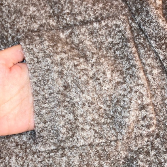 Athleta Mill Valley Hooded Open Front Wrap Sweater Wool Yak Blend Size XL - Picture 7 of 7